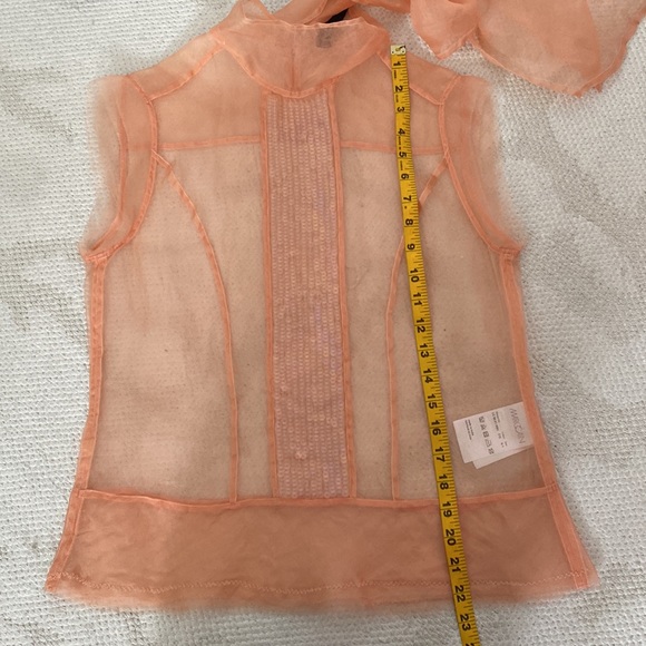🎊HP🎊MarcCain silk organza shell top - Picture 11 of 17